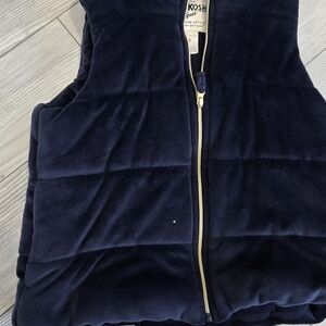 OshKosh B'gosh Dark Blue Quilted Vest